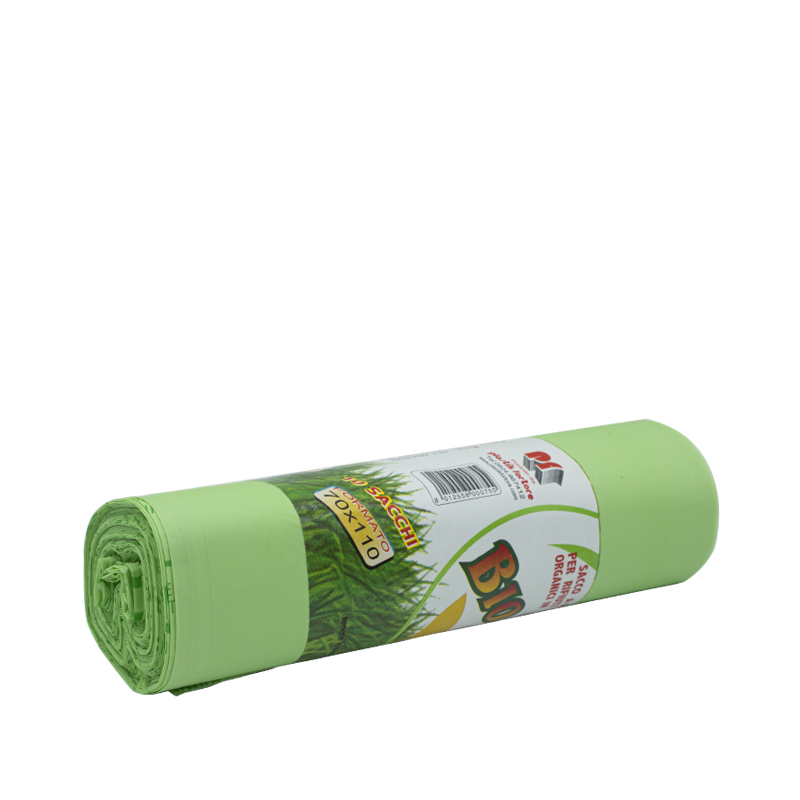 Lot de 10 Sacs Papier Compost Biodégradable 60 L - Sans Support -  Hermétiques - Résistent à l'Humidité - Kraft 2 Feuilles (Wet Strength)