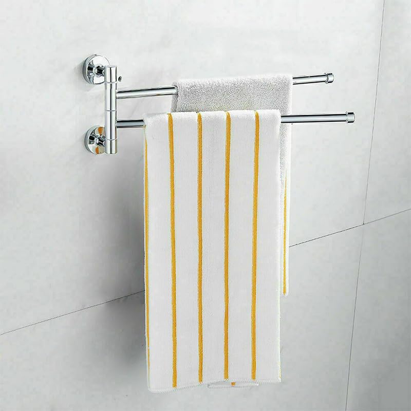 Porta asciugamani da parete in acciaio inossidabile auto adesivo 40 cm per  bagno