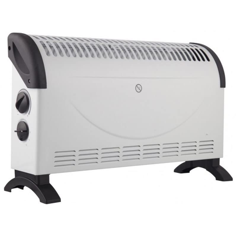 Termoconvettore elettrico portatile 1800W Bianco