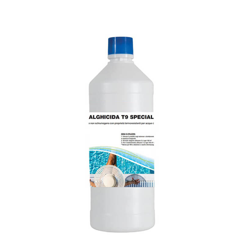 Alghicida Liquido per piscine Non Schiumogeno