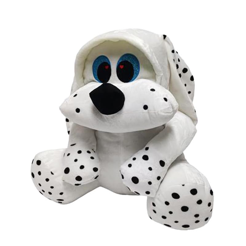 Peluche Dalmata con Occhi Dolci alto 60 cm