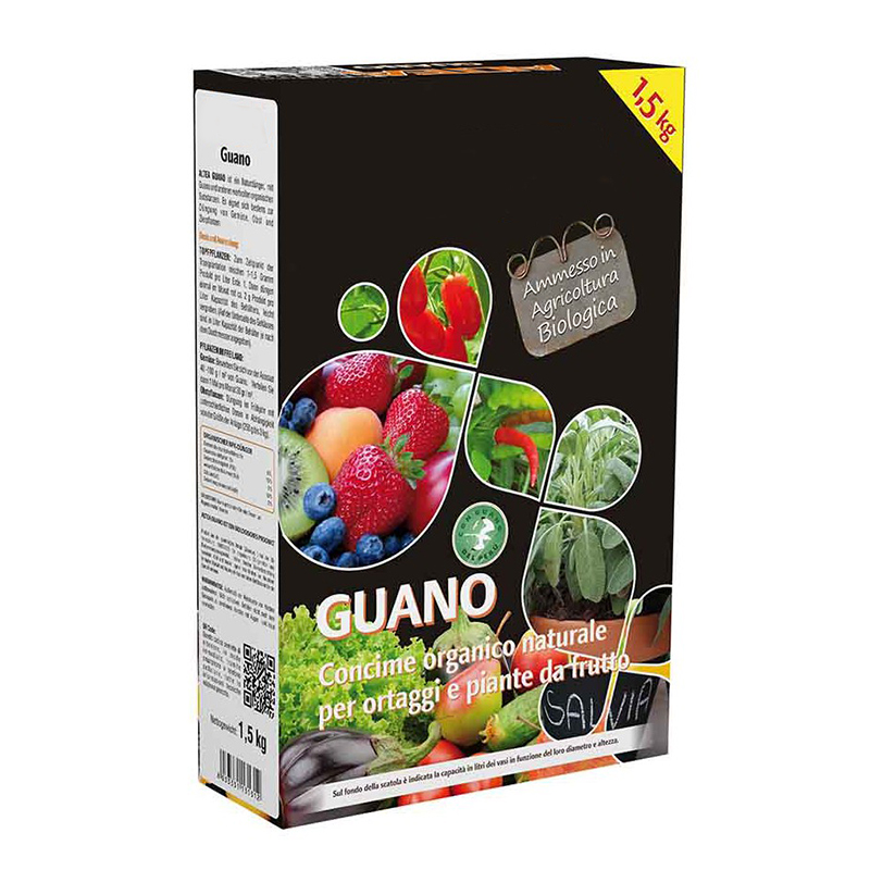 Guano concime granulare da 1,5 Kg