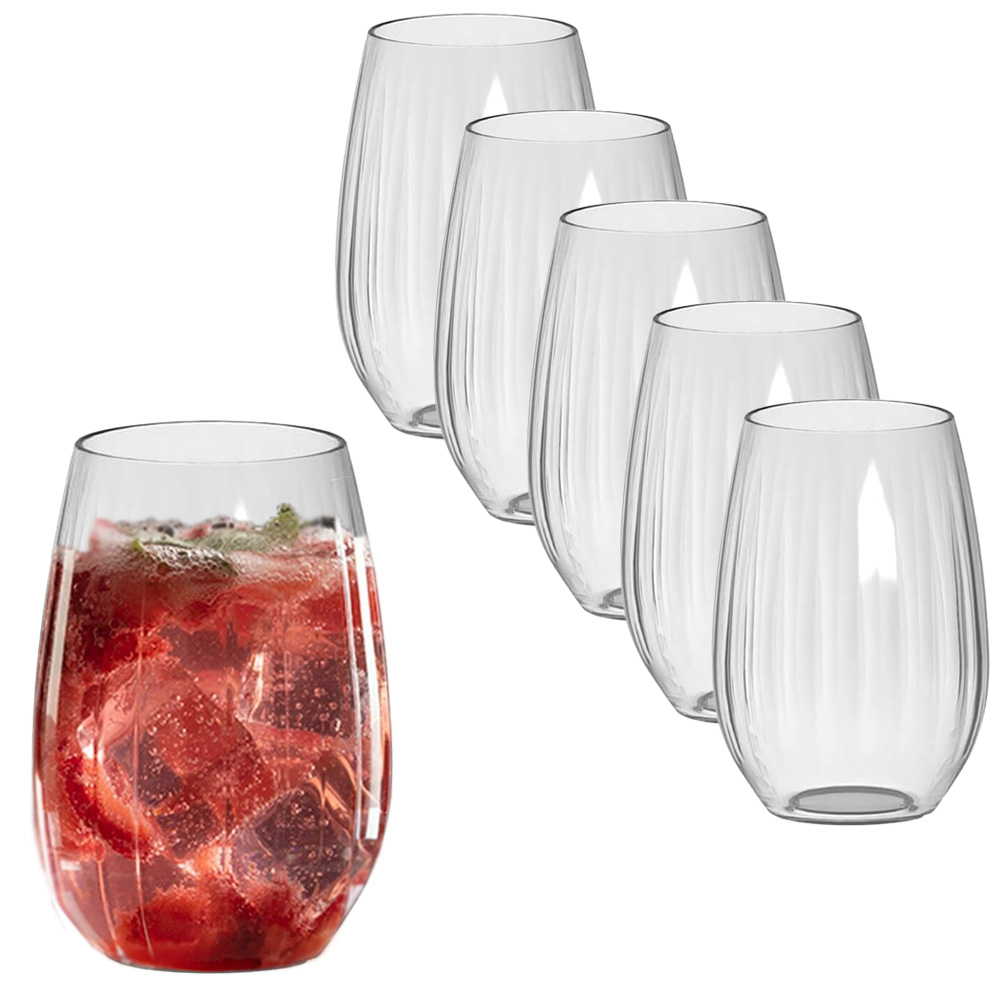 Set 6 Bicchieri tumbler alti 500 cc