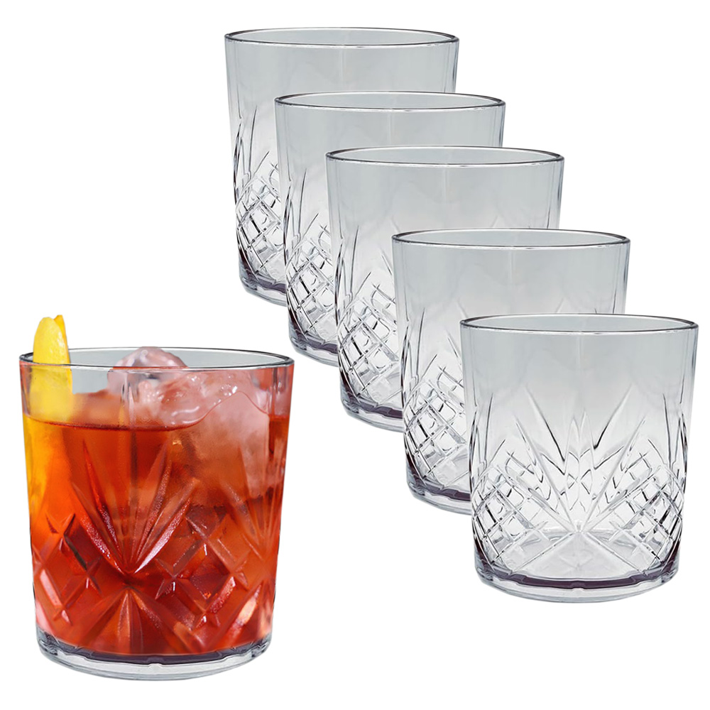 Set 6 Bicchieri da whisky 325 cc