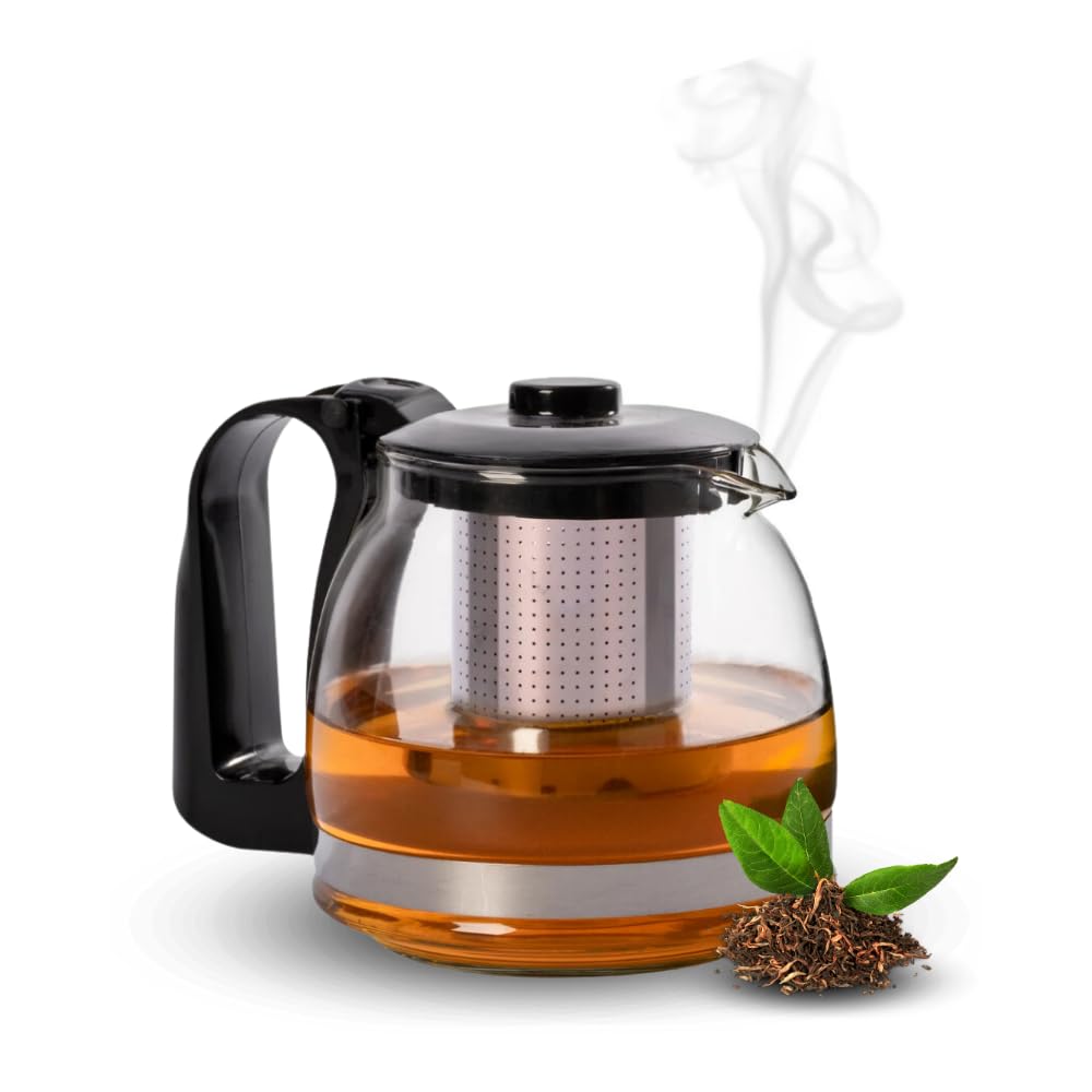 Teiera in vetro con infusore da 700 ml