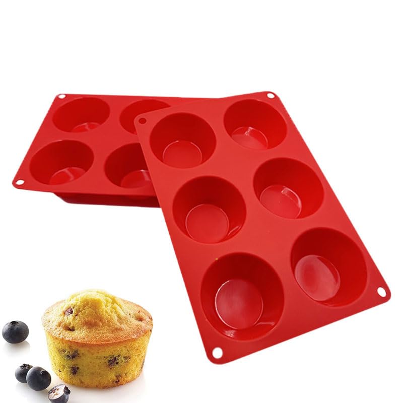 Stampi in Silicone per Muffin 27,7×16,5×3 cm