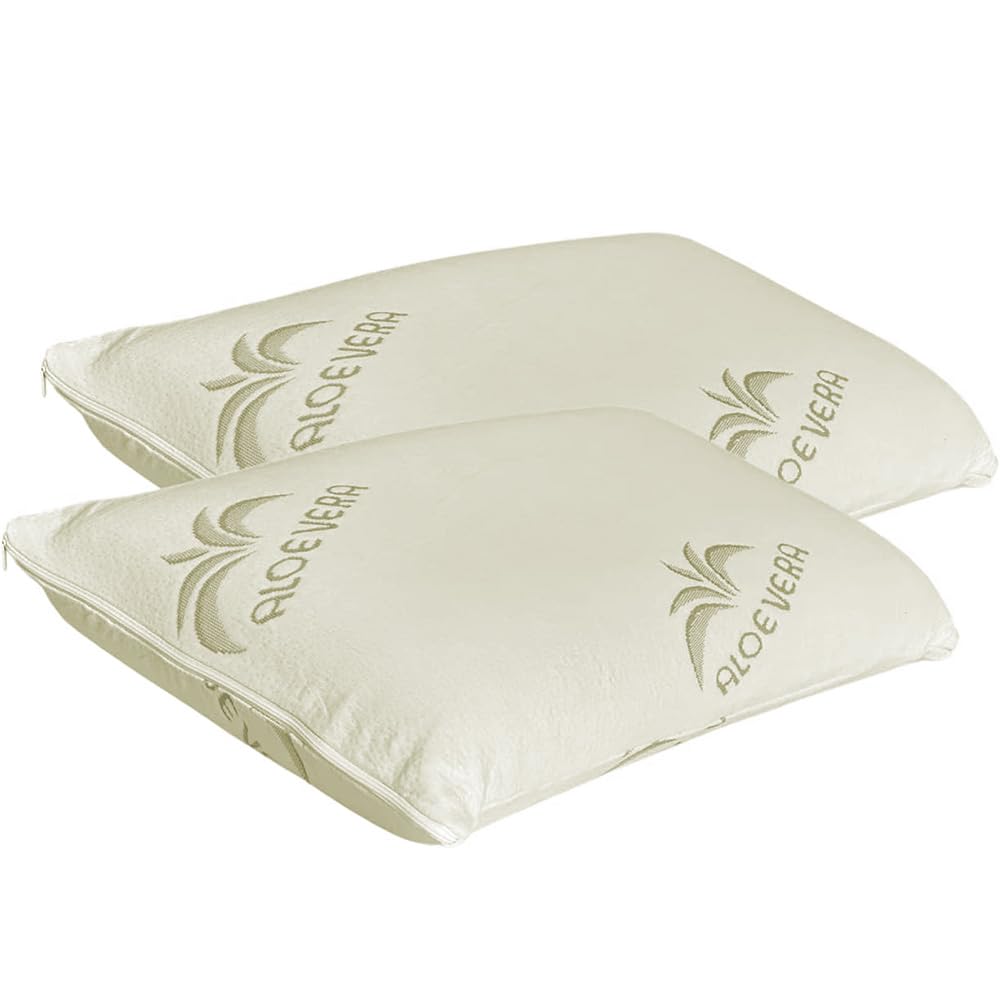 2 Cuscini memory foam 70×40 cm