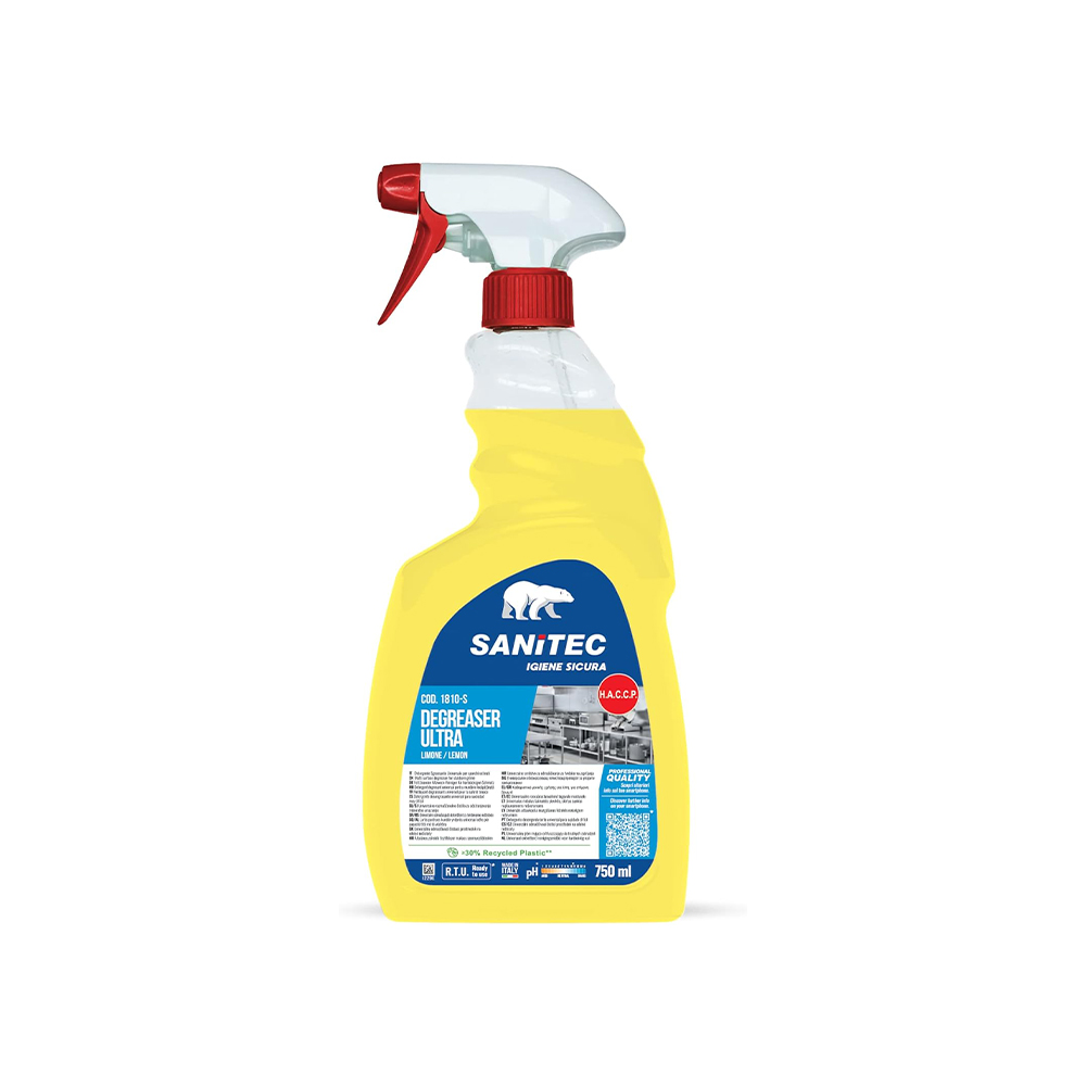 Sanitec sgrassatore ultra Limone da 750 ml