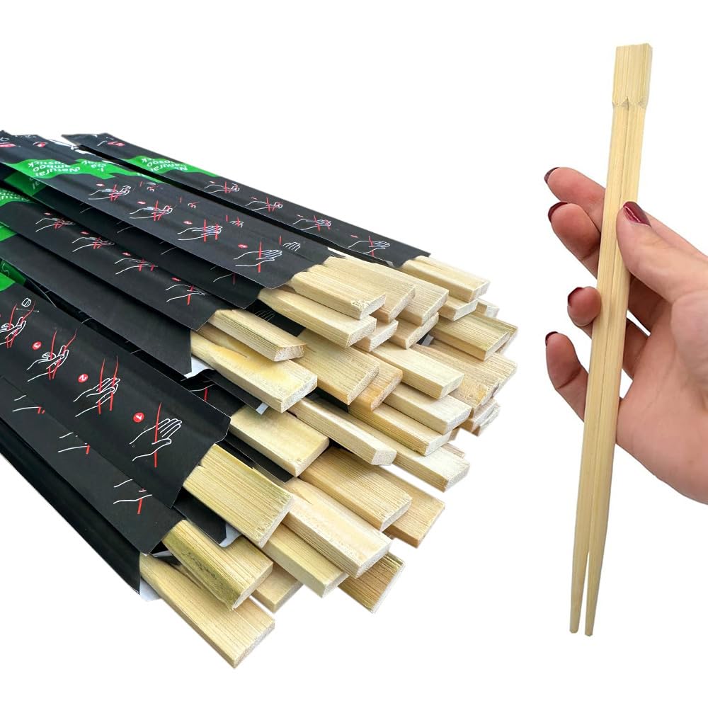 Bacchette per Sushi in Bamboo da 21 cm